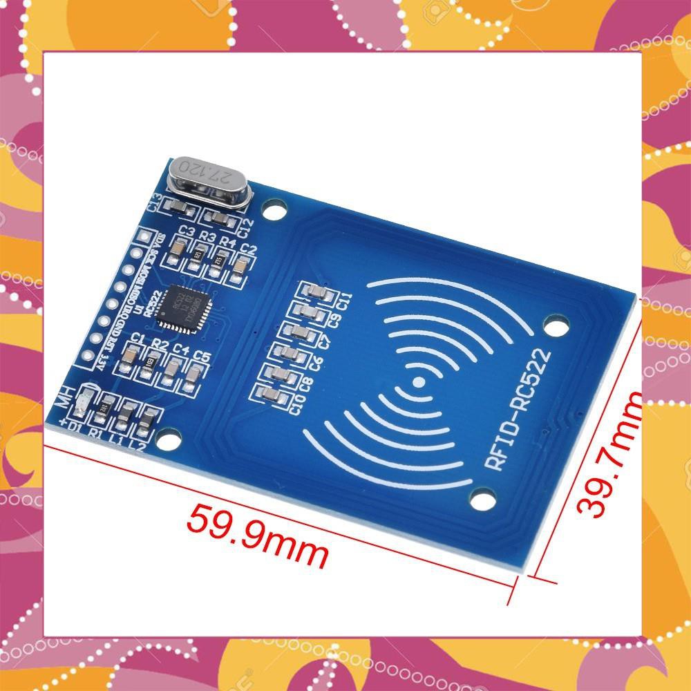 2021-Freeship đơn>50k Mô Đun Rfid Mfrc-522 Rc522 13.56mhz Cho Arduino Uno