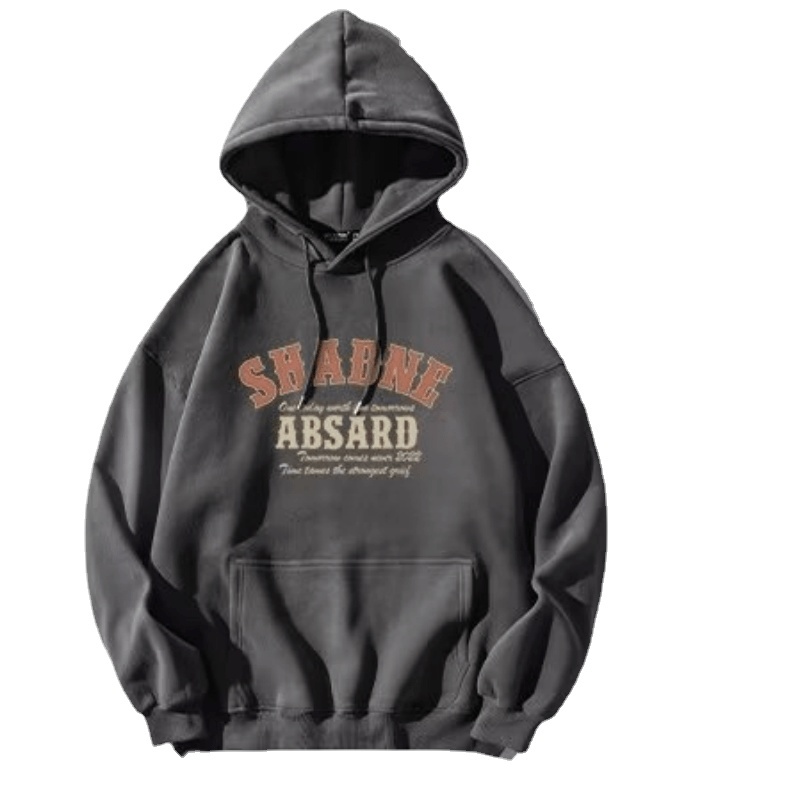 Áo hoodie In Chữ Thời Trang Hàn Quốc Chất Lượng Cao Size M-5XL Cho Nam