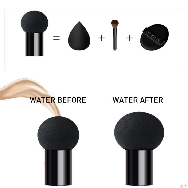 [Hàng mới về] Phấn nước BB kiềm dầu dưỡng ẩm làm sáng da kèm cọ đầu nấm | BigBuy360 - bigbuy360.vn