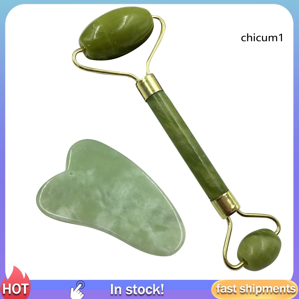 Dụng Cụ Lăn Mát Xa Mặt Hai Đầu Tiện Dụng