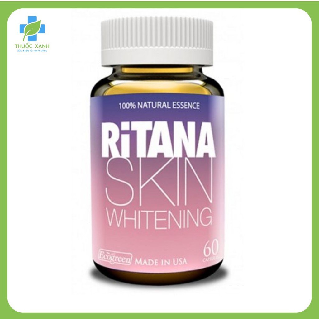 Viên uống trắng da Ritana chống nắng, giảm nám KHUYẾN MÃI