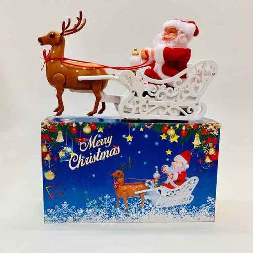 ĐỒ CHƠI ÔNG GIÀ NOEL LÁI XE TUẦN LỘC HÁT NHẠC GIÁNG SINH
