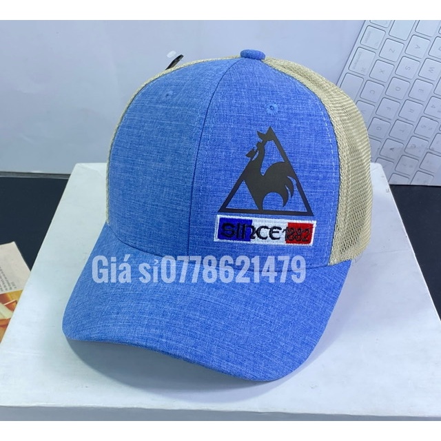 Mũ kết lưỡi trai 🇰🇷 Gà phảng quang - nón kết lưới gà full tem inox gà thể thao thời trang