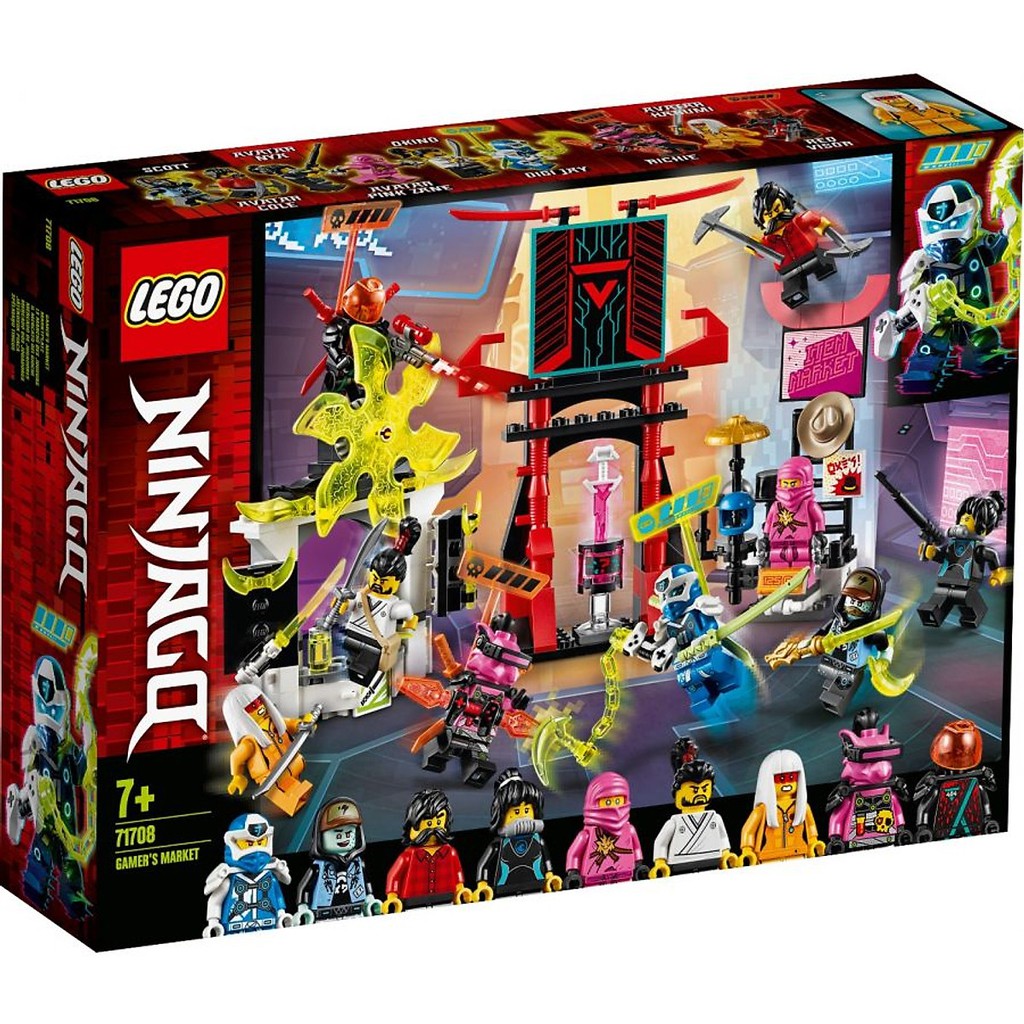 LEGO NINJAGO Sàn Đấu Game Thủ 71708 ( 218 chi tiết )