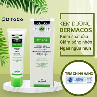 Kem Dưỡng Ẩm Dermacos Cho Da Dầu Giảm Bóng Nhờn, Ngừa Mụn