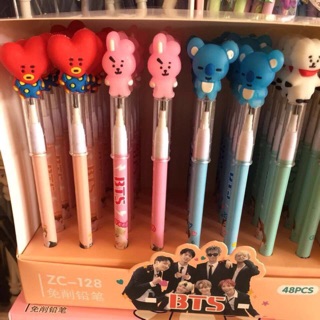 Bút chì khúc đầu thú nhiều kiểu