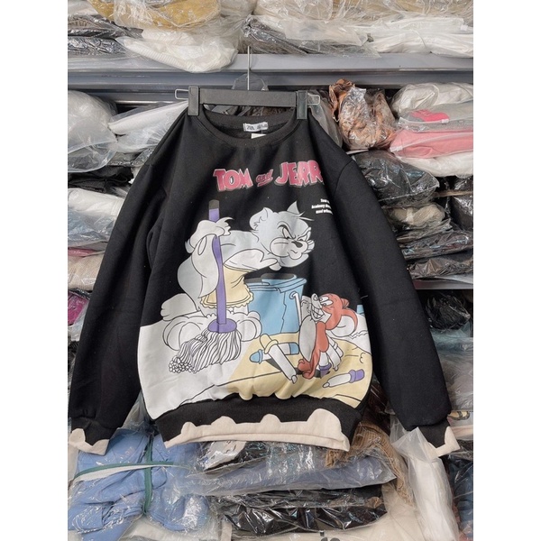 NỈ TOM & JERRY 3 màu | BigBuy360 - bigbuy360.vn