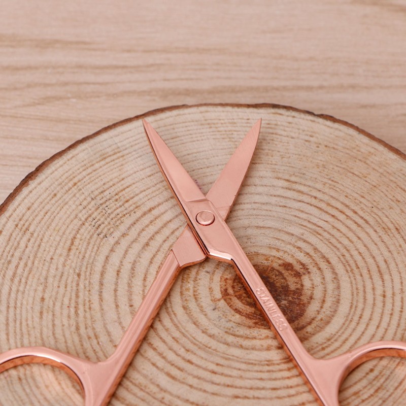 [Hàng mới về] Kéo tỉa lông mày chuyên dụng bằng thép không gỉ