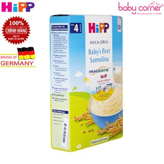 Bột Ăn Dặm HiPP's Baby Frist Semolina Cho Bé Từ 4 Tháng Tuổi