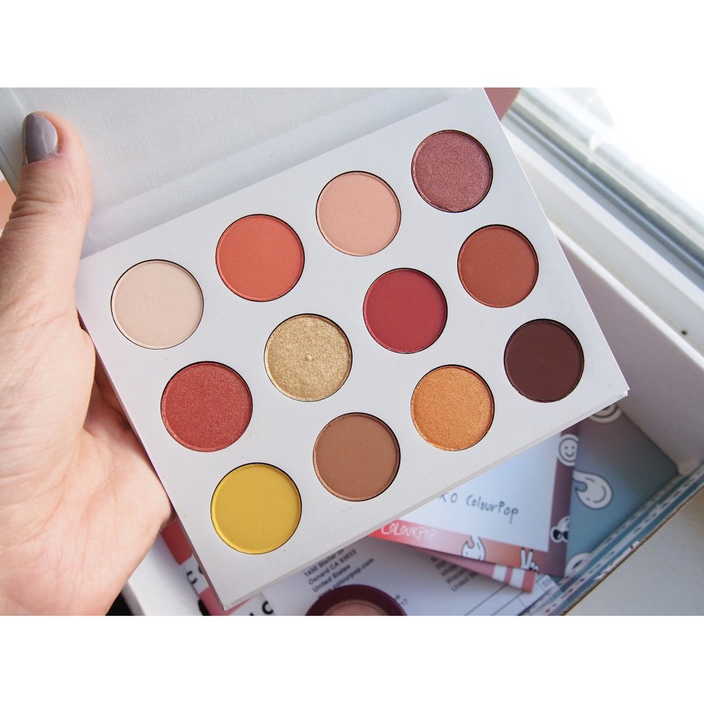 Bảng Phấn Mắt Colourpop Yes, Please! Pressed Powder Shadow Palette (12 x 0,85g)