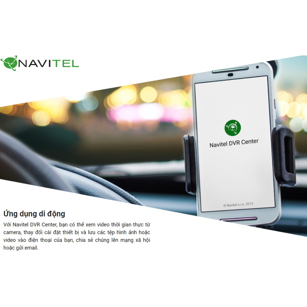 [Miễn Phí Lắp Đặt]  Camera Hành Trình Navitel R700 GPS Dual [Kèm Thẻ Nhớ 32Gb] | WebRaoVat - webraovat.net.vn