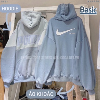 [N661]🐋🐋🐋 Áo hoodie nỉ bông dày mũ 2 lớp P U M A (Có sẵn/ảnh thật)