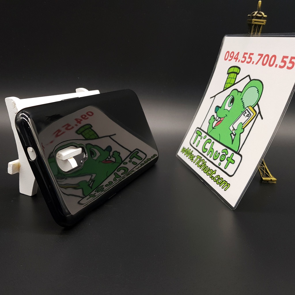 [Ảnh Thật] Ốp lưng OnePlus 6T Dẻo Màu Đen Sơn Bóng