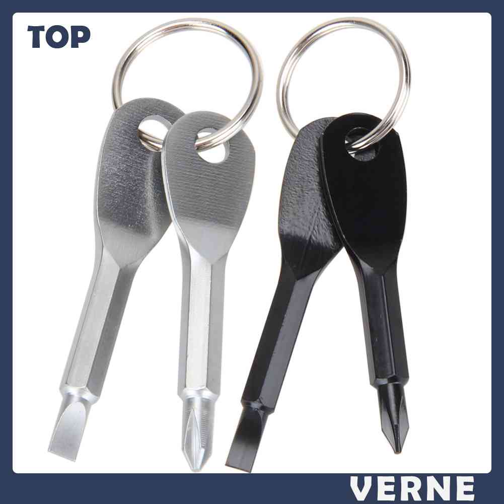Set 2 Tua Vít Mini Dạng Móc Khóa