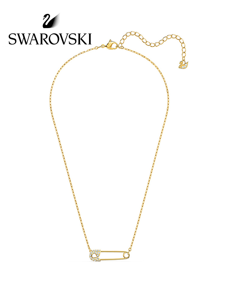 FREE SHIP Dây Chuyền Nữ Swarovski SO COOL Kẹp giấy Sang trọng Đô thị quyến rũ Necklace Crystal FASHION cá tính Trang sức trang sức đeo THỜI TRANG