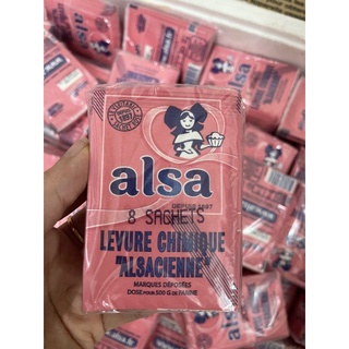 Bột nở alsa túi 11g- xuất xứ pháp