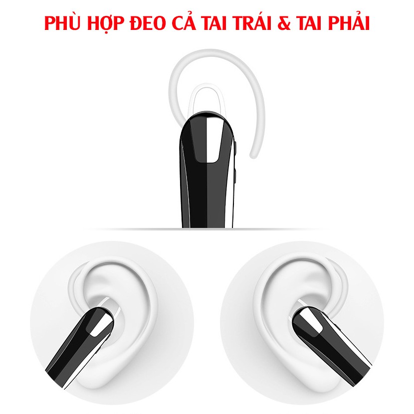 [TẶNG TAI PHỤ] Tai nghe bluetooth, tai nghe nhét tai không dây X8 Chống nước, Pin 300mAh, Đàm thoại 48h, Nghe nhạc 36h | BigBuy360 - bigbuy360.vn