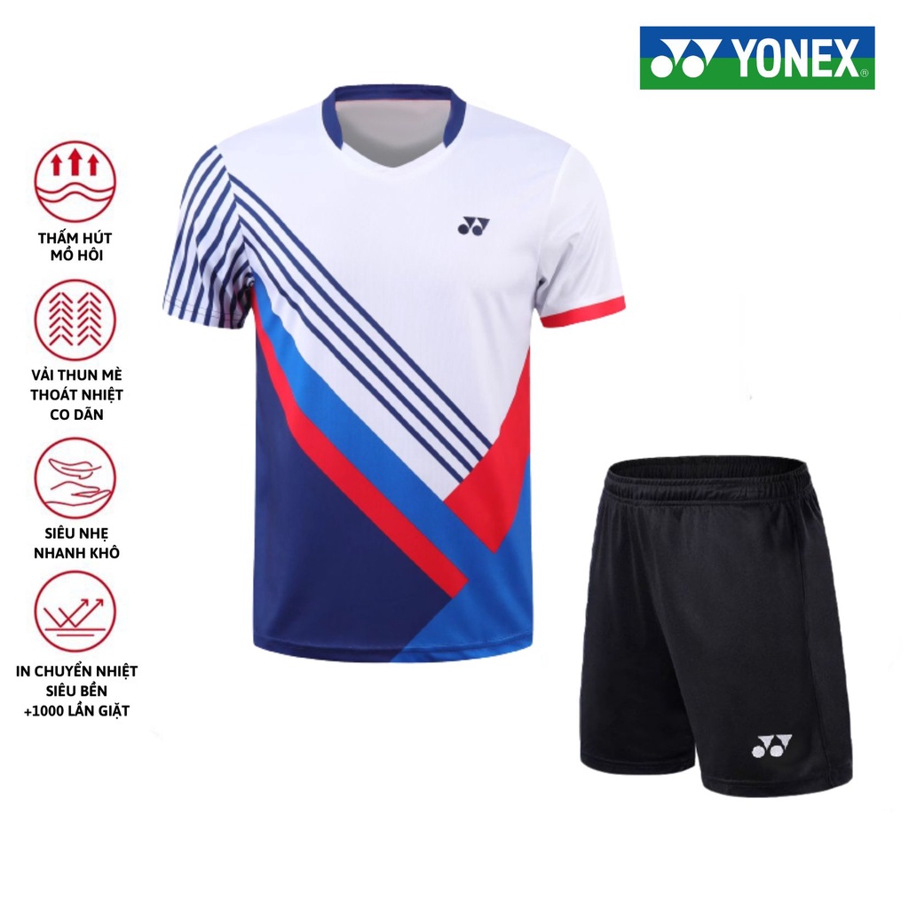 Áo cầu lông, quần cầu lông Yonex chuyên nghiệp mới nhất sử dụng tập luyện và thi đấu cầu lông M1S20
