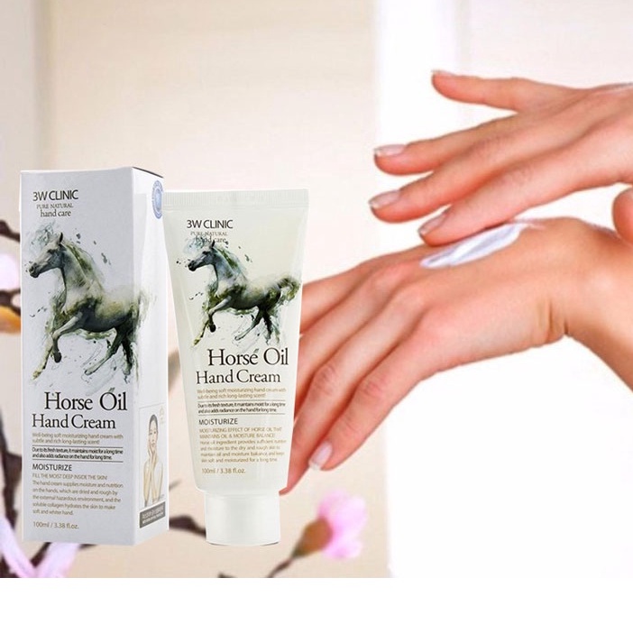 Kem dưỡng da tay 3W Clinic Hand Cream 100ml