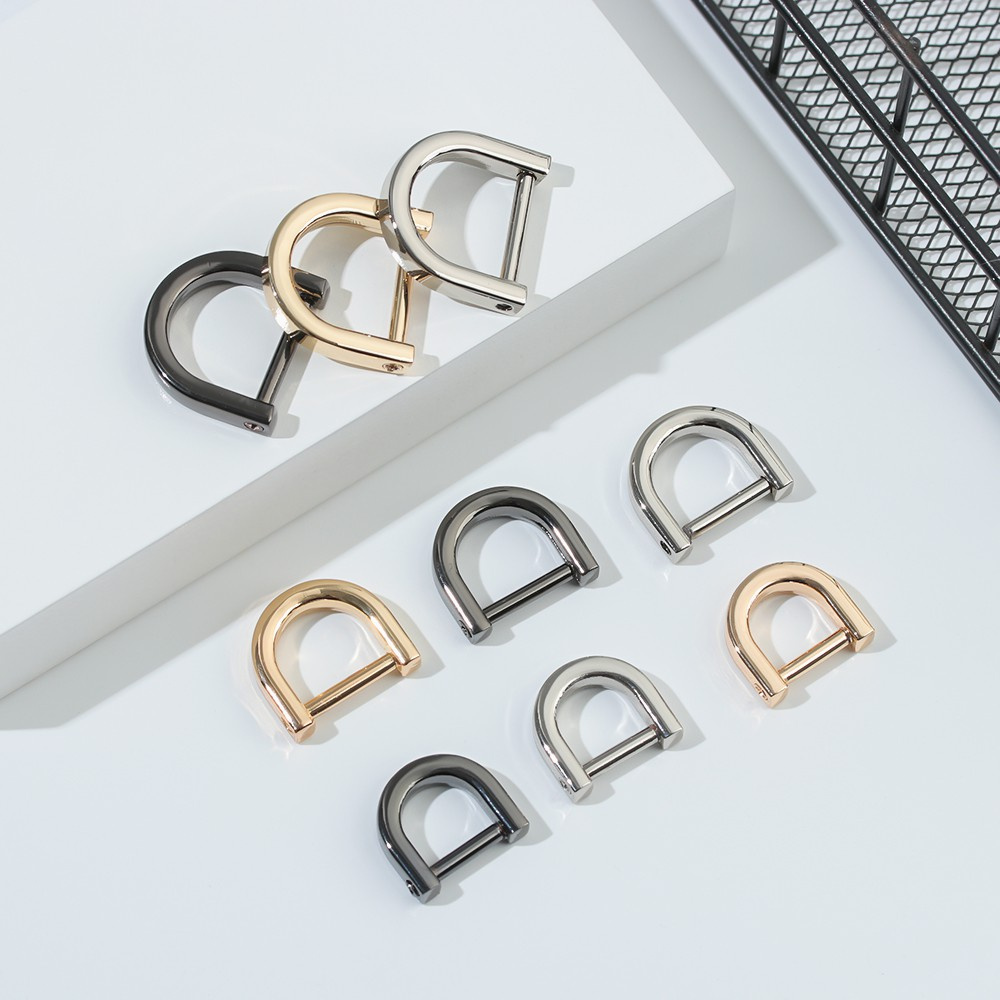 Khóa Chữ D Bằng Kim Loại Làm Dây Đeo Túi DIY