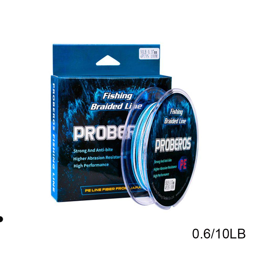 MUVAKO Dây Câu Cá Bằng PE Bện 4 Chân Bền Chắc Di Động Tiện Dụng