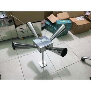 Loa nhà yến Loa phóng 4 hướng inox 304 - loa phóng ngoài trời - thiết bị nhà yến chính hãng