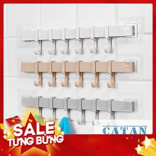Thanh Móc Treo Quân Áo Dán Tường Nhà tăm, Nhà bêp, Tủ quần áo không cần khoan tường