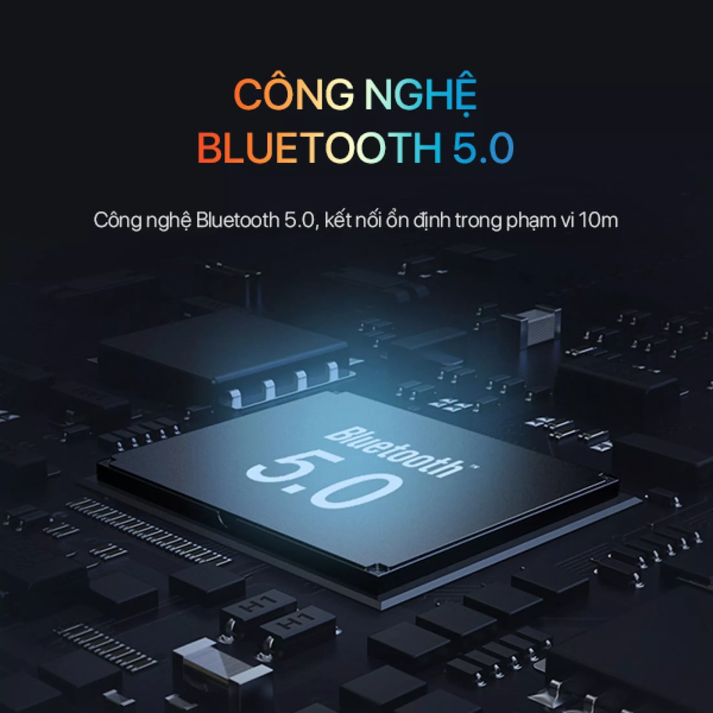 Loa Bluetooth Acome A6 Bản 2021 - Công Suất 5w - Led RGB - Chống Nước IPX5 - Chơi Nhạc 8h