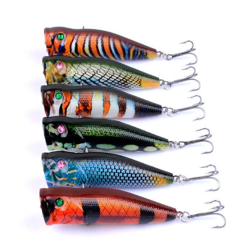 Mồi giả câu lure cá 3d 7cm/10,5g siêu nhạy lóc chẽm phi ..- Lure _ 05