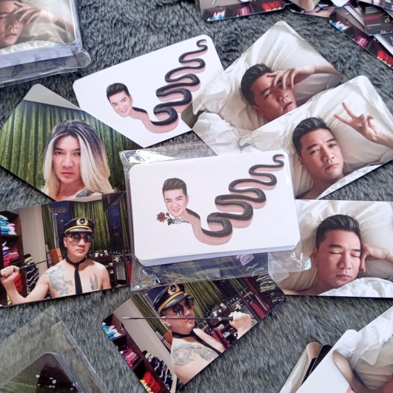 Card bo góc Đàm Vĩnh Hưng - Card Đàm 1 mặt