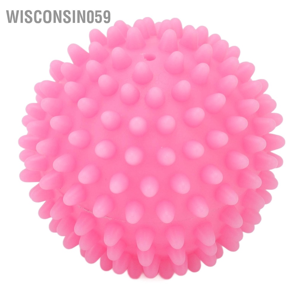 Wisconsin059 Bóng giặt có thể tái sử dụng Ngăn ngừa vết bẩn rối loại bỏ PVC Làm mềm bóng cho máy 8 cái