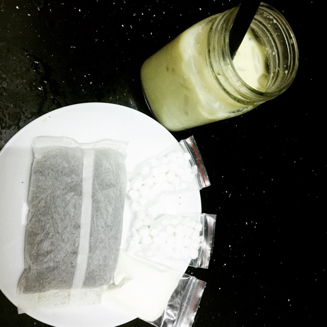 Set trà sữa nhài