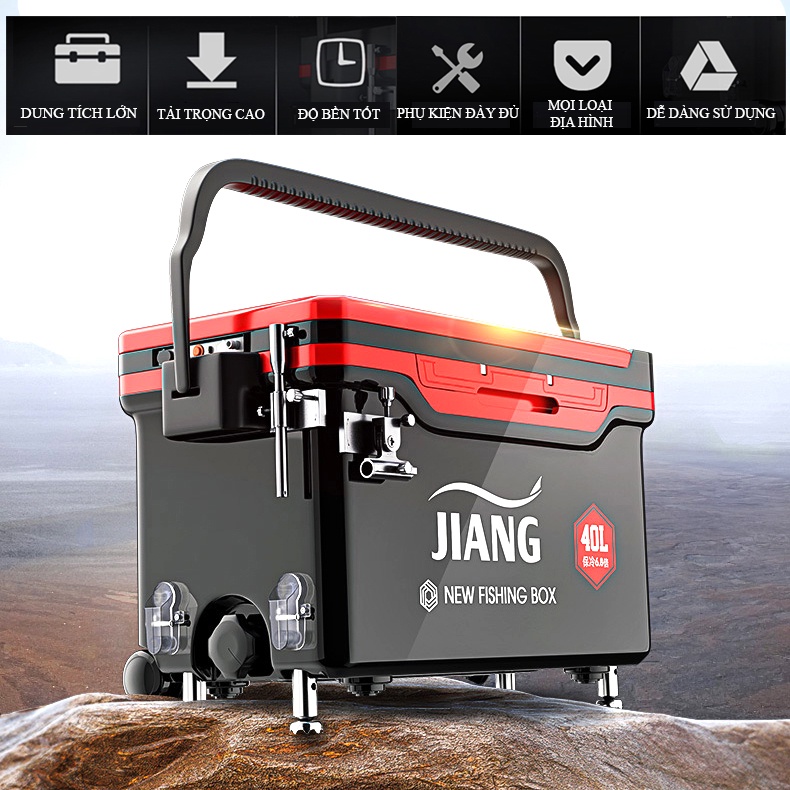 Thùng Câu Đài ChuangWei JIANG 40L - Thiết Kế Hiện Đại - TCDCW02