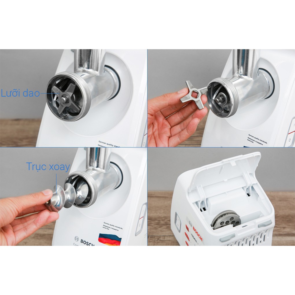 Máy xay thịt BOSCH MFW3520W [HÀNG ĐỨC]