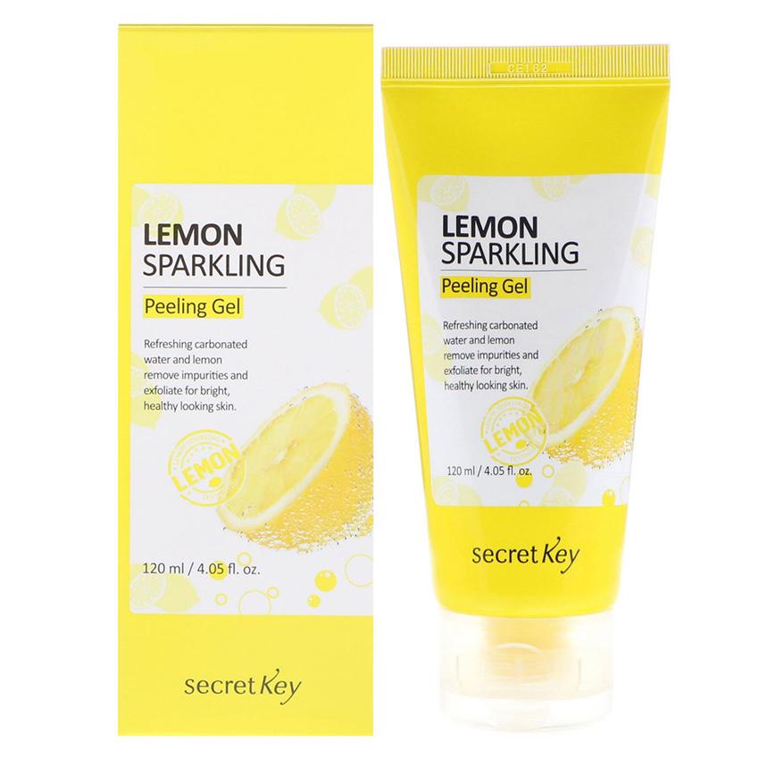 Gel Tẩy Tế Bào Chết Secret Key Chiết Xuất Chanh Làm Sáng Da Secret Key Lemon Sparkling Peeling Gel 120ml