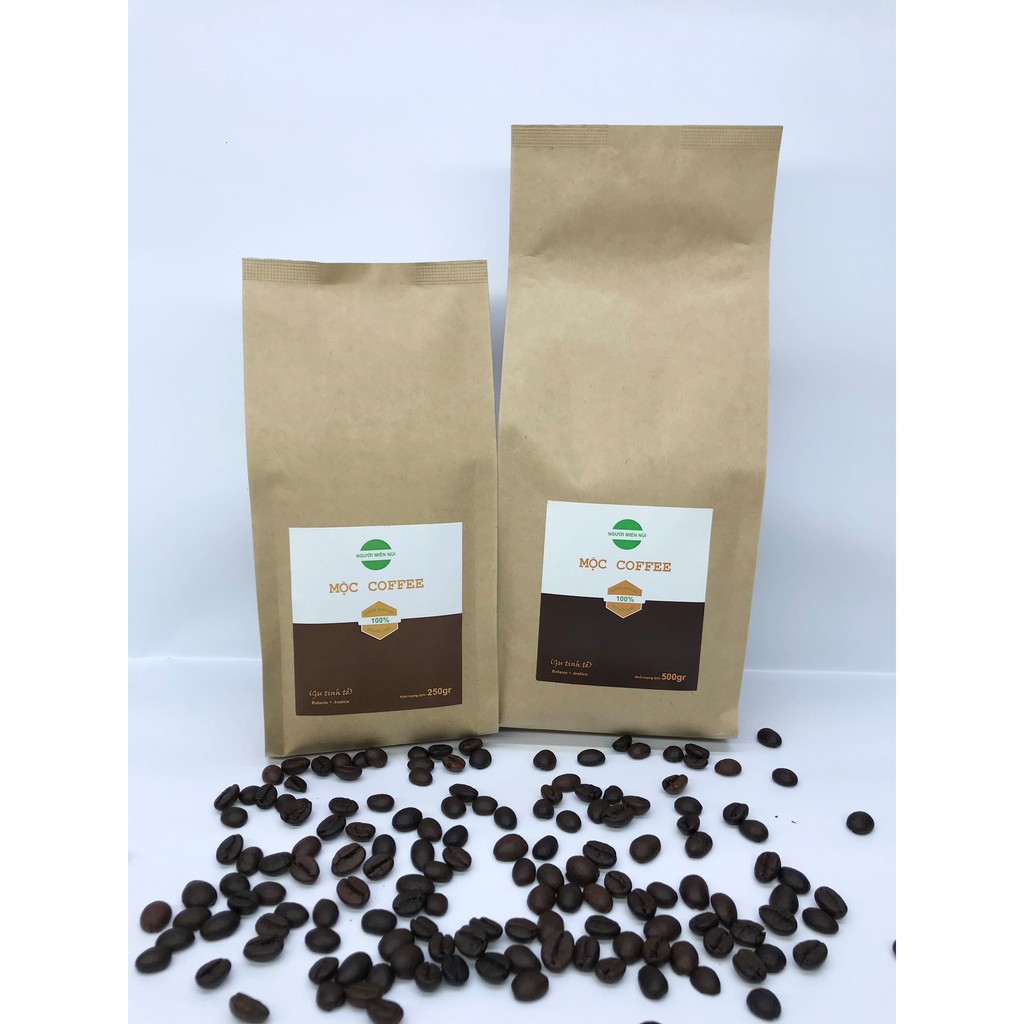 Cafe rang mộc nguyên chất 50% Robusta+ 50% Arabica 250gram | BigBuy360 - bigbuy360.vn