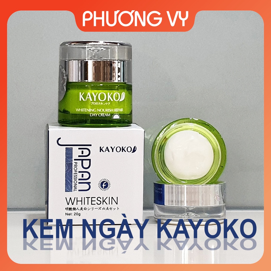 [Chính Hãng] Bộ kem nám kayoko 5in1, Chuyên làm mờ nám và dưỡng trắng da Nhật bản, mỹ phẩm Kayoko.