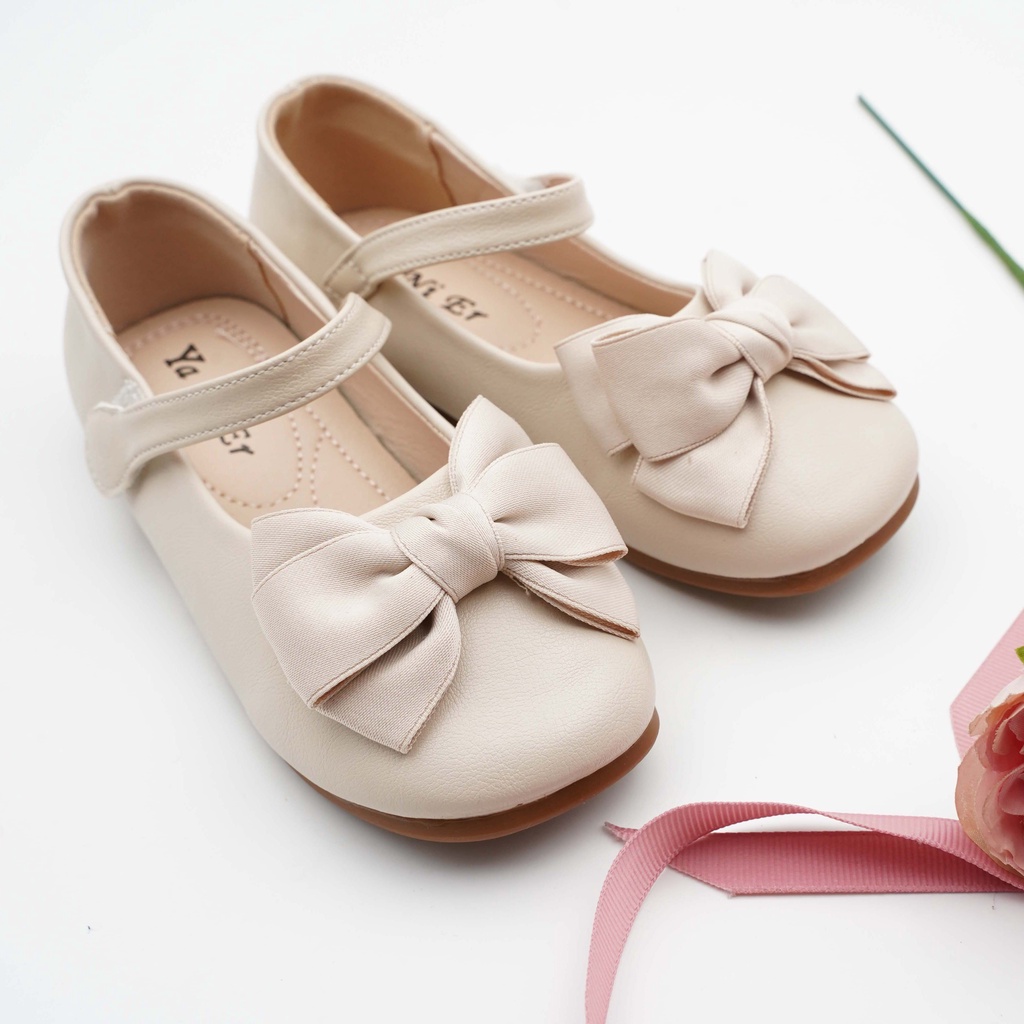 Giày công chúa nơ Vintage