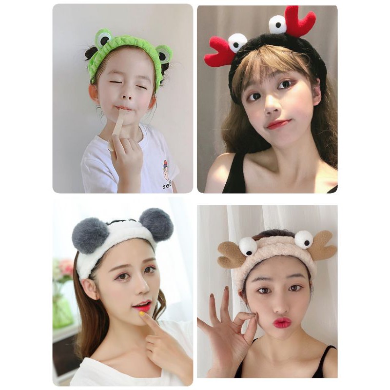 BĂNG ĐÔ RỬA MẶT-MAKE UP-ĐẮP MẶT NẠ HÀN QUỐC MẪU MỚI