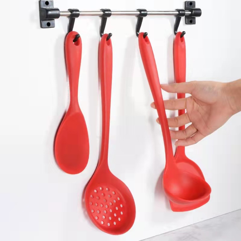 Bộ Dụng Cụ Nấu Ăn Bằng Silicone Chịu Nhiệt Độ Cao Chống Dính