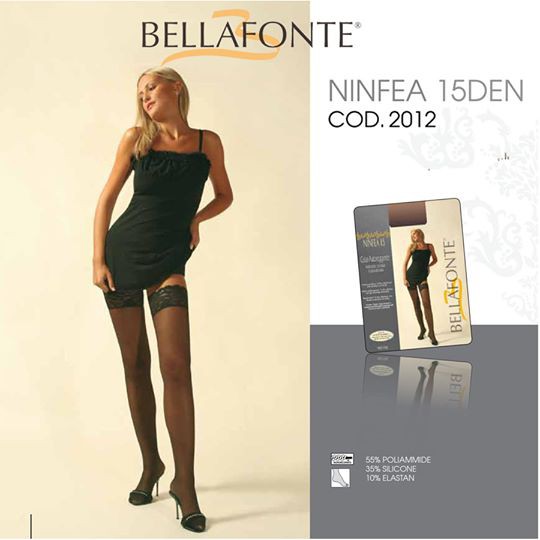 Tất đùi có ren 15 DEN SALE SỐC- Made in Italy-2012