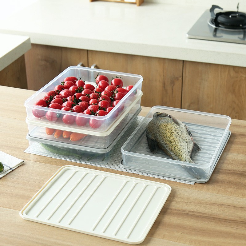 Hộp nhựa bảo quản thức ăn để tủ lạnh KN STORE tiện dụng, lựa chọn nội thất thông minh