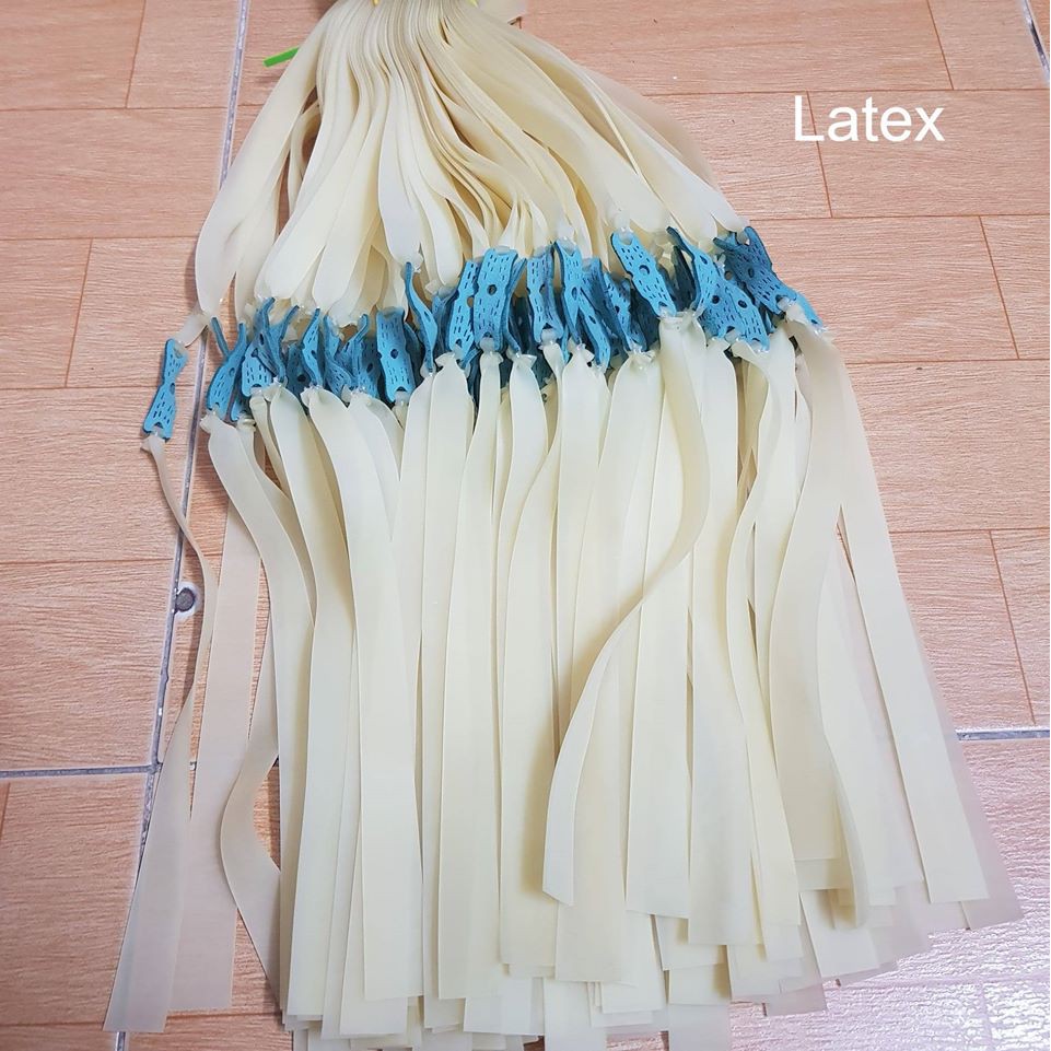 Day ná cao su laxte 1mm trắng