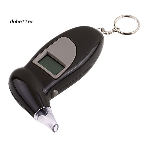 【Máy đo nồng độ cồn trong hơi thở
】Portable Digital LCD Breath Alcohol Breathalyzer Analyser Tester Test Detector