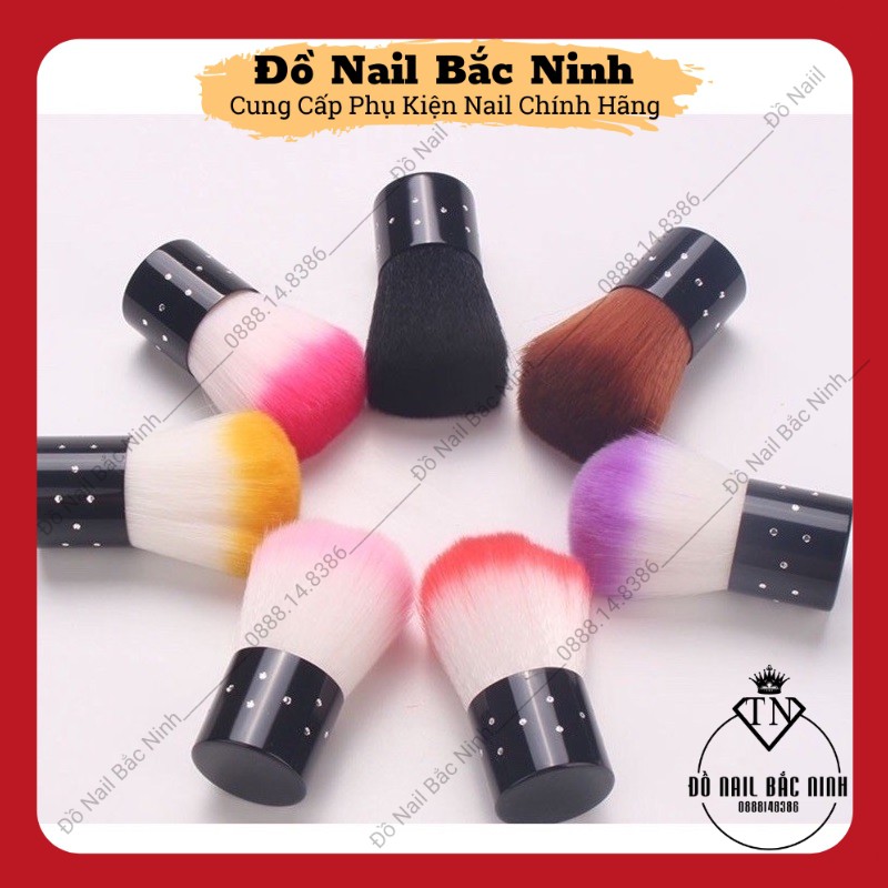 Chổi Phủi Bụi Nail Loại Cán Ngắn Phủi Bụi Móng