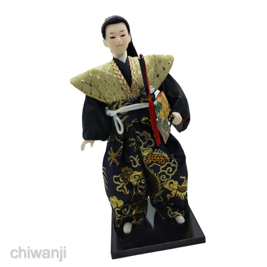 Búp bê hình nhân vật samurai Kimono xinh xắn