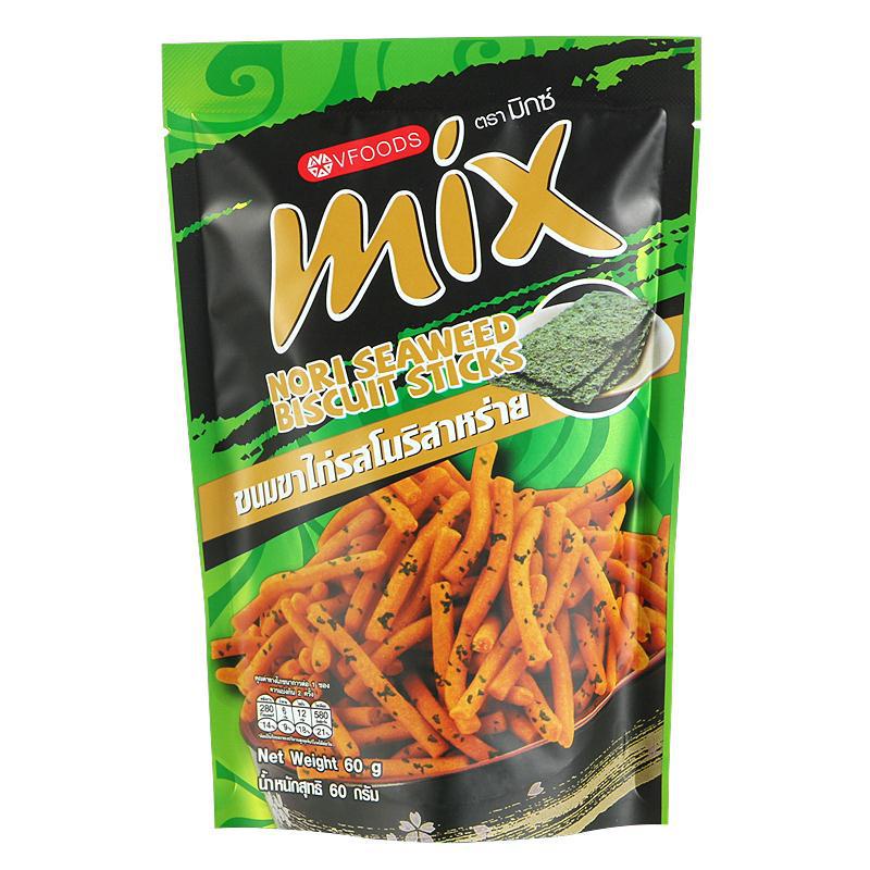 [ Nhập khẩu Thái Lan ] Snack bim bim tăm que cay MIX Thái Lan gói lớn 60g