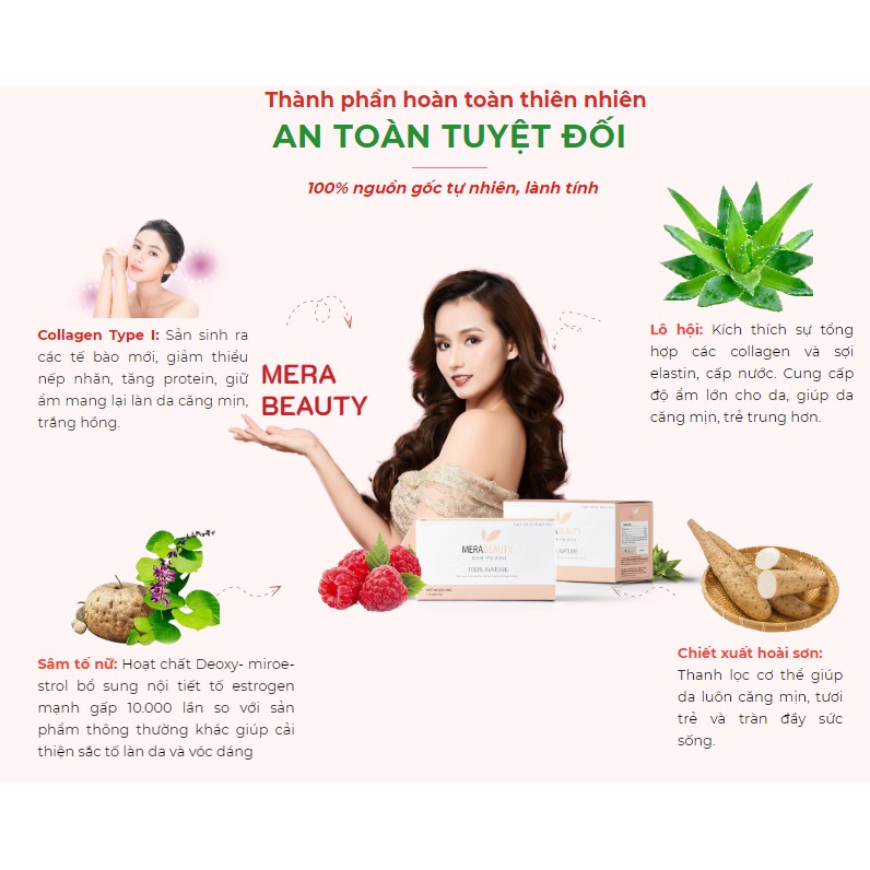 Mera Beauty - Da Trắng Sáng, Sạch Nám & Tàn Nhang | BigBuy360 - bigbuy360.vn
