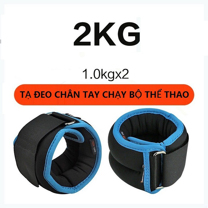 BỘ 2 TẠ 1KG/ BÊN ĐEO CHÂN CHẠY BỘ, BỘ HỖ CHỢ CỔ CHÂN, MẮT CÁ CHÂN TĂNG TRỌNG LƯỢNG KHI TẬP