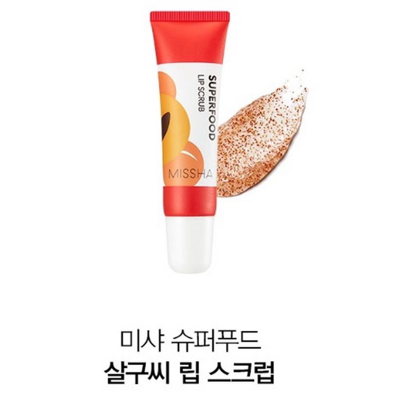 Tẩy Tế Bào Chết Môi Missha Superfood Apricot Lip Scrub | BigBuy360 - bigbuy360.vn